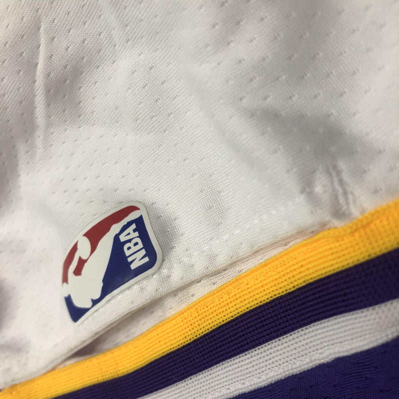 Short Los Angeles Lakers - Branco e Roxo