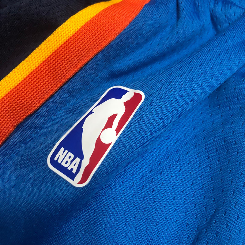 Short Oklahoma City Thunder - Azul e Preto