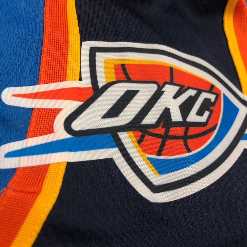 Short Oklahoma City Thunder - Azul e Preto