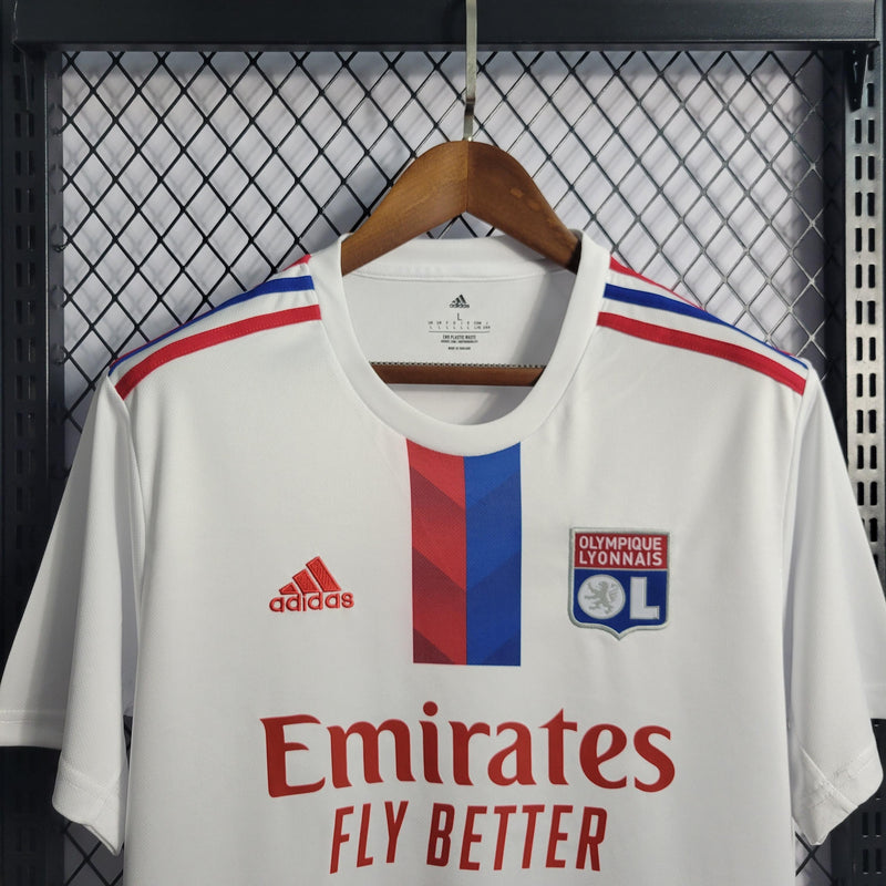 Camisa Lyon Masculino - Temporada 22/23 - Home - Camisa10 Store