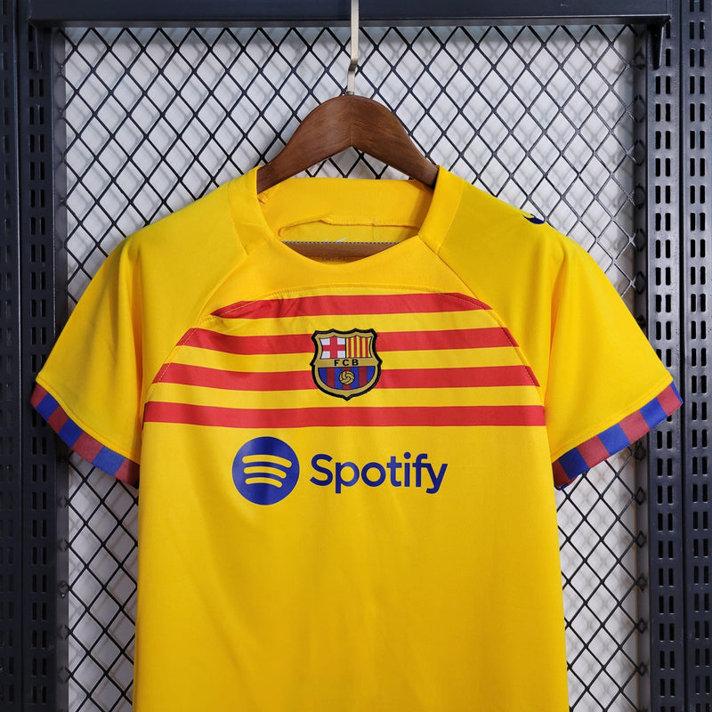 Kit Infantil Barcelona - Temporada 23/24 - Away II - Camisa10 Store