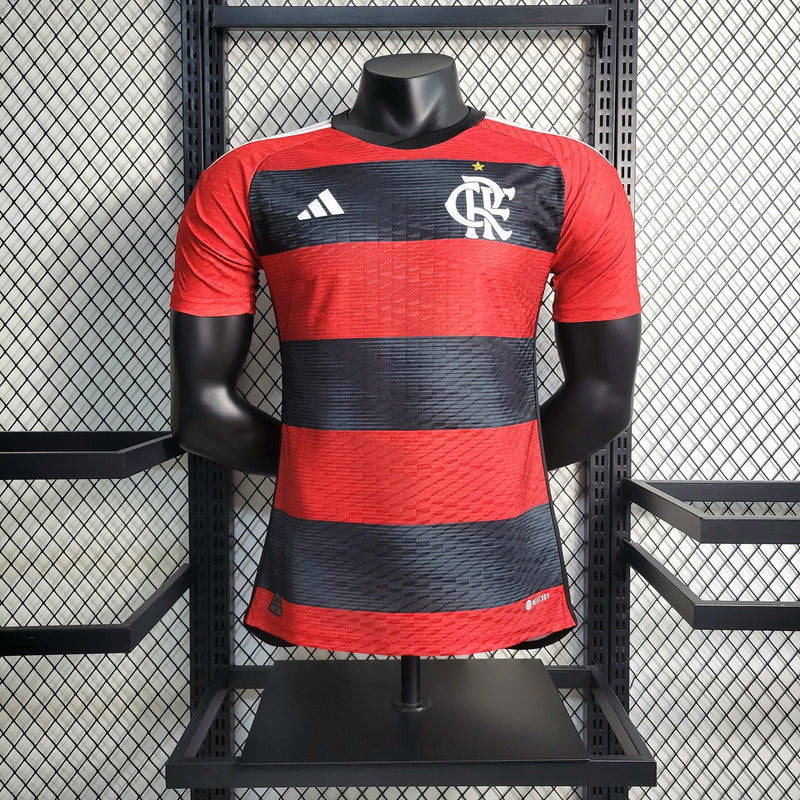 Camisa Flamengo Masculino - Temporada 23/24 - Home (Versão Jogador) - Camisa10 Store