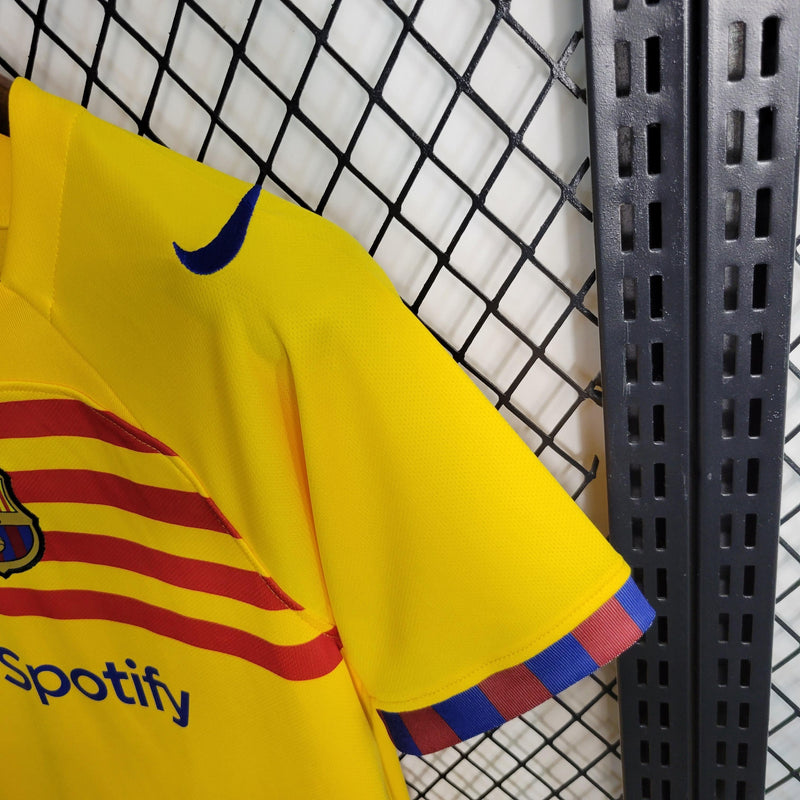 Kit Infantil Barcelona - Temporada 23/24 - Away II - Camisa10 Store