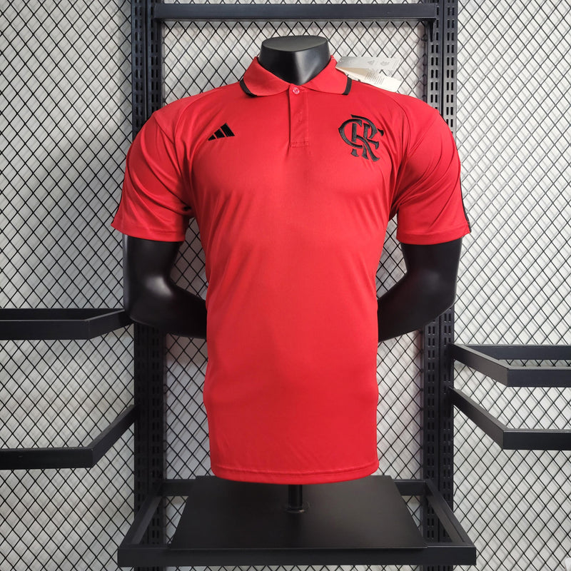 Polo Flamengo Masculino - Temporada 2023/24 - Vermelho