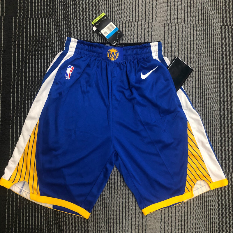 Short Golden State Warriors - Azul, Branco e Amarelo