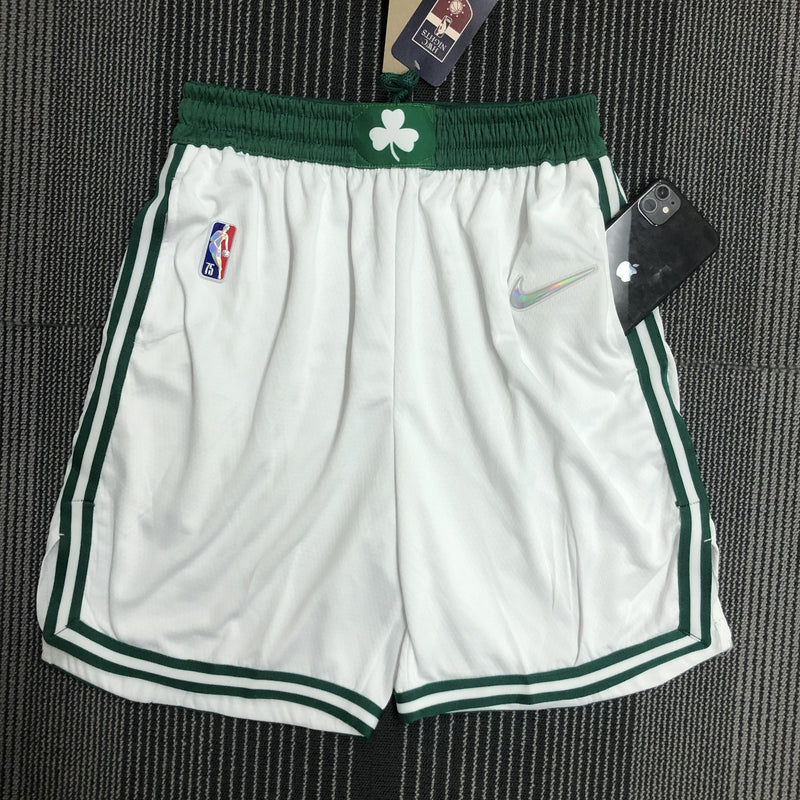 Short Boston Celtics - Branco e Verde