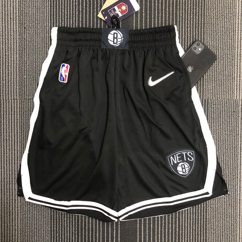 Short Brooklyn Nets - Preto e Branco