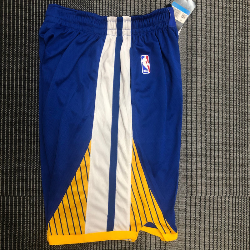 Short Golden State Warriors - Azul, Branco e Amarelo