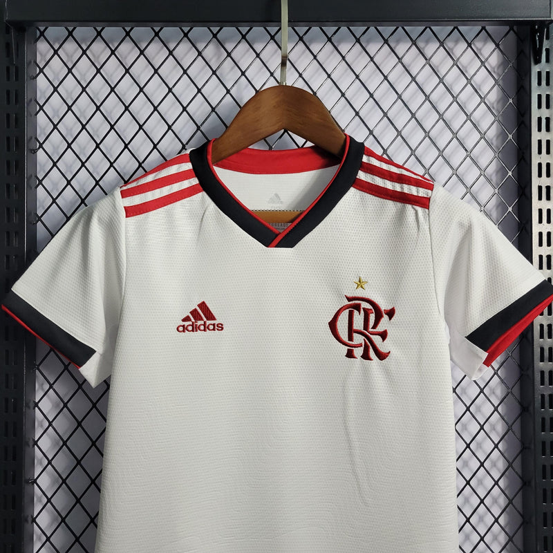 Kit Infantil Flamengo - Temporada 22/23 - Away - Camisa10 Store