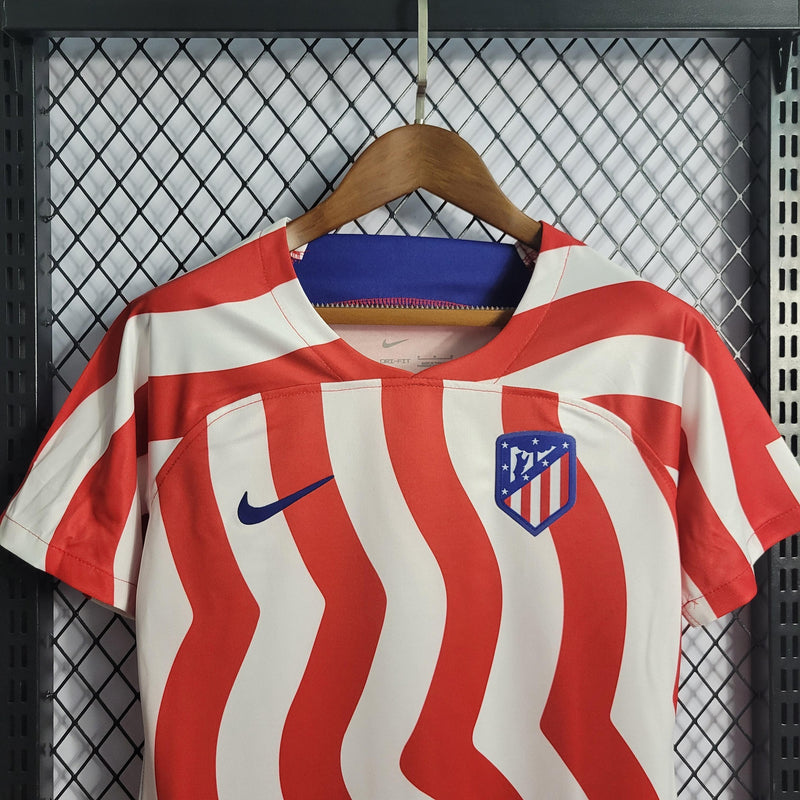 Camisa Atlético de Madrid Feminina - Temporada 22/23 - Home - Camisa10 Store