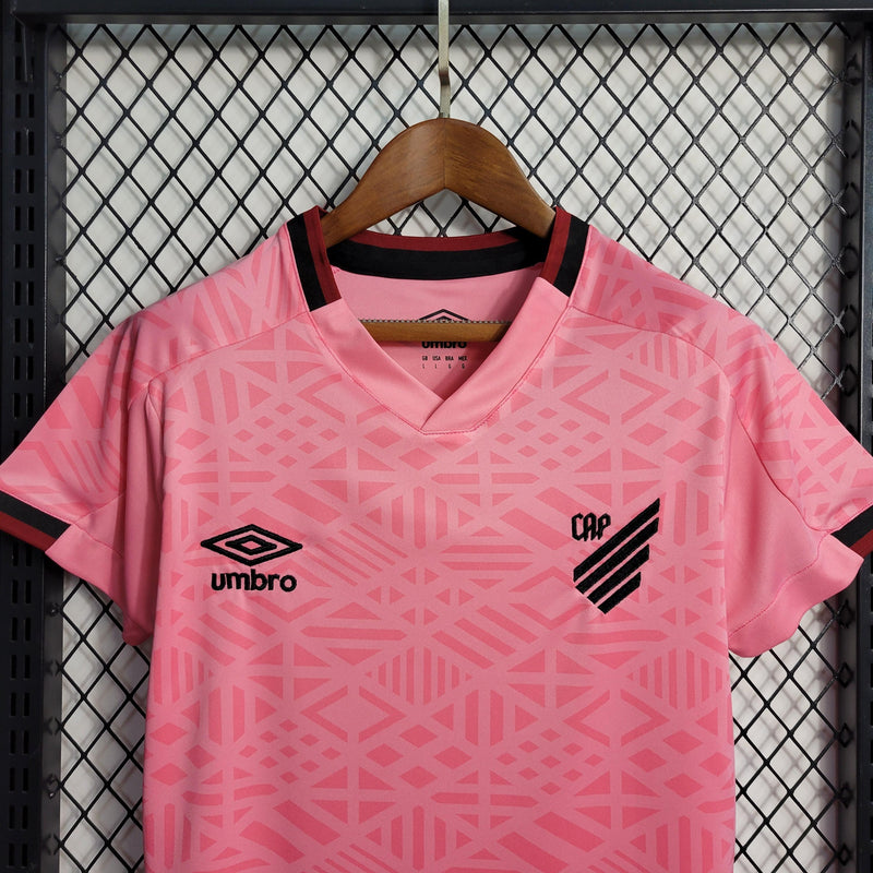 Camisa Athletico Paranaense Feminina - Temporada 22/23 - Edição Especial Outubro Rosa - Camisa10 Store